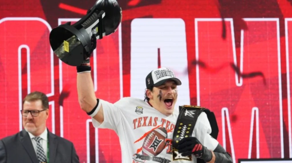 Behren Morton leads Texas Tech to Big 12 title and CFP bye with win over BYU Behren Morton leads Texas Tech to Big 12 title and CFP bye with win over BYU