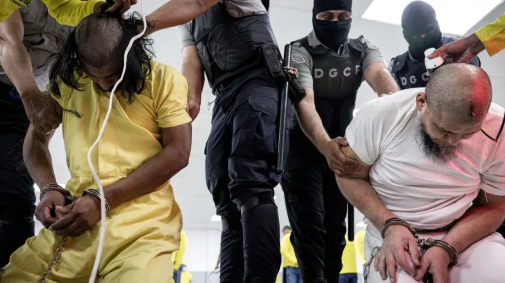 The US deported 238 Venezuelans to El Salvador’s CECOT prison in March 2025 The US deported 238 Venezuelans to El Salvador's CECOT prison in March 2025