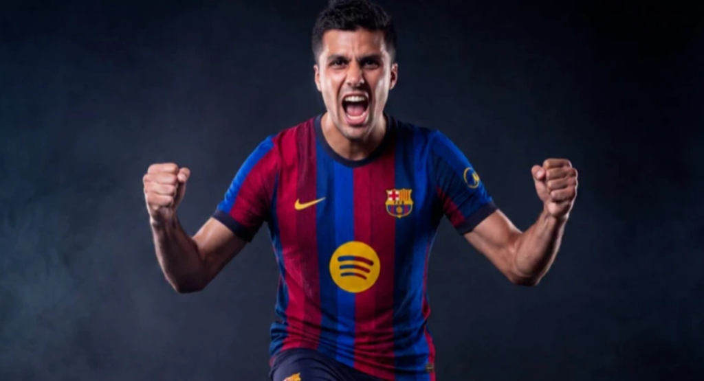 Barcelona värvar VM-vinnande kaptenen Rodri från Manchester City